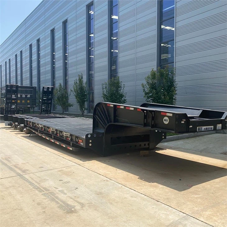 Lowbed Truck Semi Trailer