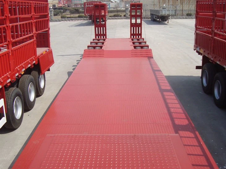 100 Tons Low Bed Trailer For Sale